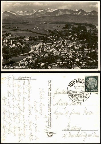 Ansichtskarte bad aibling - ansichtskarte,