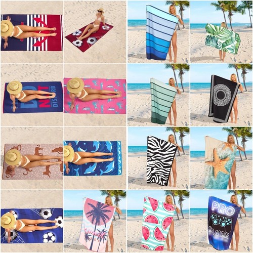 Sandfreies strandtuch - sandfreies,