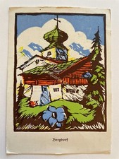 AK Bergdorf 1949 Walter Hohenegg Bayrischzell