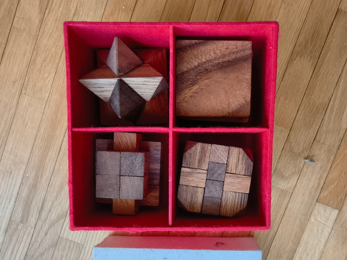 Knobelspiele aus holz - 4,