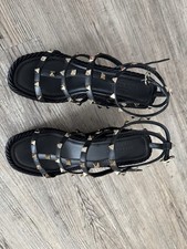 Valentino Garavani Rockstud Wedge Sandalen 38