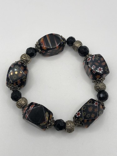 Millefiori armband muranoglas - millefiori,