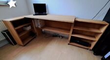 Raumspar-Schreibtisch von Waschbär, Erle Massivholz, sehr gut verarbeitet
