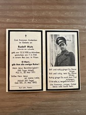 Sterbebild Pilsen Tschechien 07.05.1945