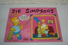 Die Simpsons 1991   Panini Sticker album  Leeralbum mit 6 Sticker