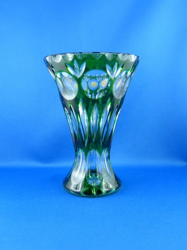 Vintage kristall vase - vintage,