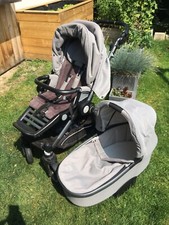 Kinderwagen 3 in 1, grau