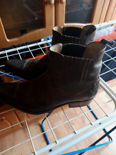 HERREN  Western STIEFELETTE Gr.45 mit LEDERLAUFSOHLE von Sancho