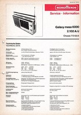 Service manual for Nordmende