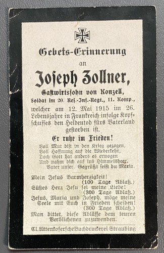 Konzell zollner joseph - zollner,
