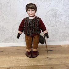 Porzellankopfpuppe komplett