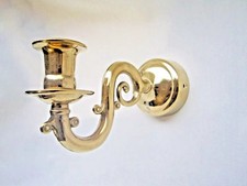 Wandkerzenhalter gold 18x9cm