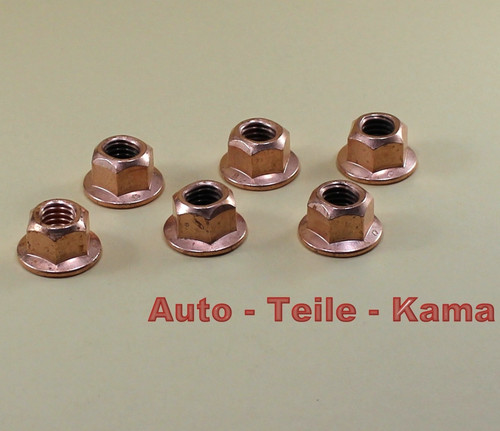Stück kupfermuttern m 10 - kupfermuttern,