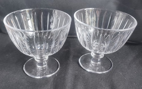 Vintage eisbecher mit - eisbecher,