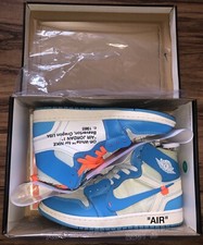 Nike Air Jordan 1 High Off White UNC US9,5 EU43 UK8,5
