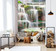 3D Wasserfall Steine Q8186