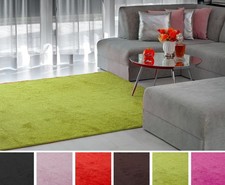 Hochflor Shaggy Teppich Sphinx Wohnzimmer Einfarbig versch. Farben und Größen