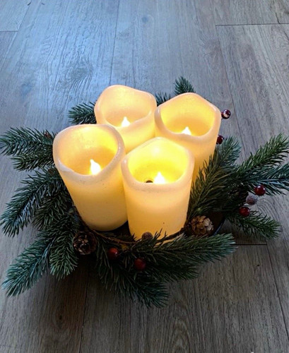 Tchibo advent tannenkranz mit - advent,