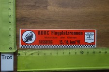 Alter Aufkleber Motorsport Motorrad ADAC Flugplatzrennen MTC Fassberg 1991