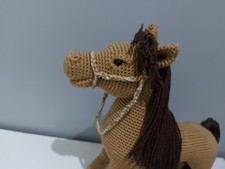Handgehäkeltes Pferd