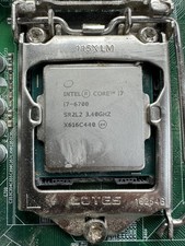 Intel Core i7-6700 + Mainboard H110H4-EM + Kühler
