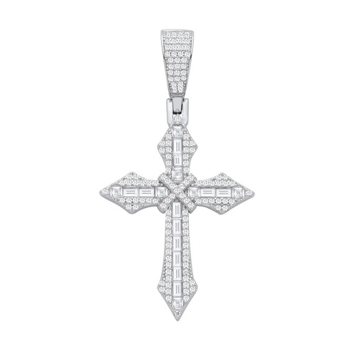 Kreuz anhänger sterling - kreuz,