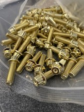120 Schrauben BBS RM M7x24 Gold Vergoldet Felgenschrauben OZ RH AMG JU