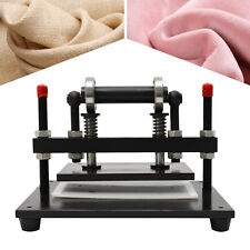 Manuelle Prägepresse Stanzmaschine Lederstanze PVC-Presse Prägeschneider