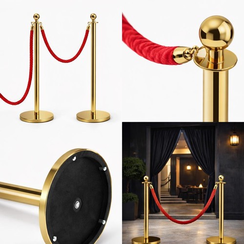 Vip absperrständer gold - absperrständer,
