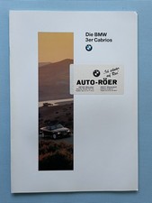BMW Prospekt Katalog 3er E36
