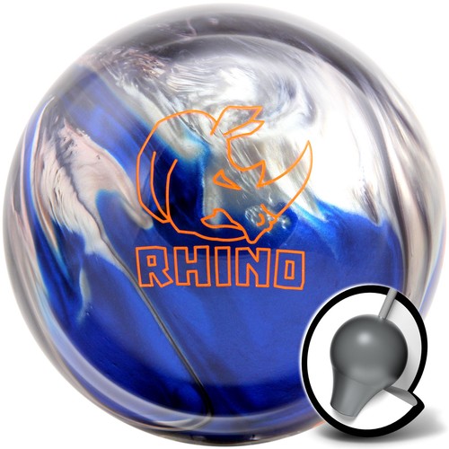 Bowling ball brunswick rhino - bowling,
