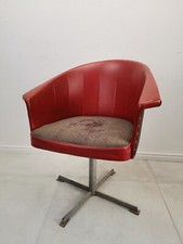 50er jahre stuhl sessel rot - jahre,