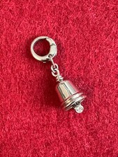 Fossil Charm Anhänger Bettelarmband „Glocke“ mit Glitzer