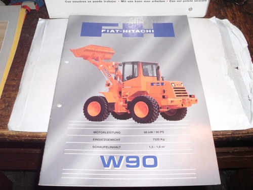Fiat hitachi radlader - , 90