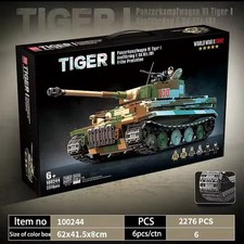 2276 Teile WW2 Panzer VI Tiger
