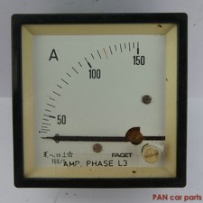 Einbau Amperemeter analog 0-150A FAGET 150/5