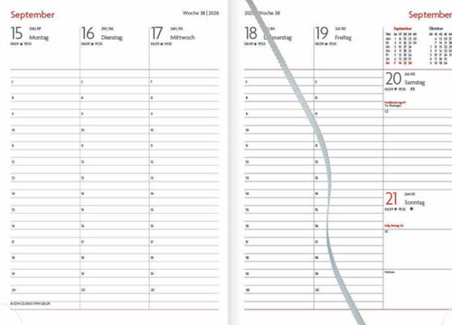 Lediberg rot buchkalender - lediberg,
