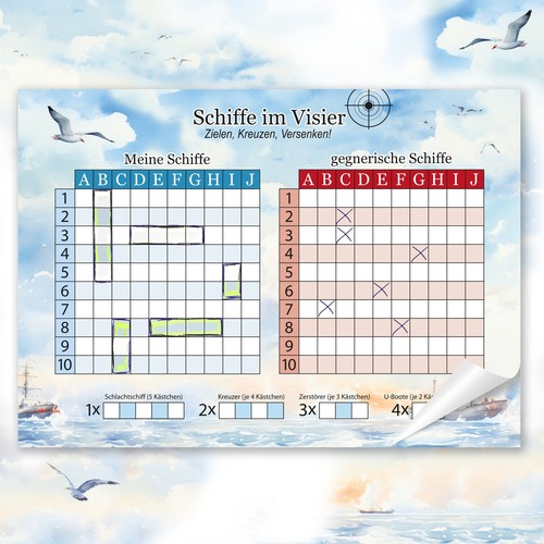 Schiffe versenken spiel - versenken,