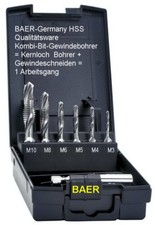 Kombi gewindebohrer baer - kombi-gewindebohrer, set