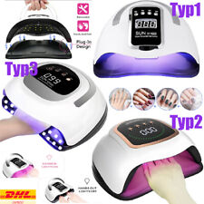 320W LED UV Nagel Lampe Gel Lichthärtungsgerät Sensor Nageltrockner mit 4 Timer