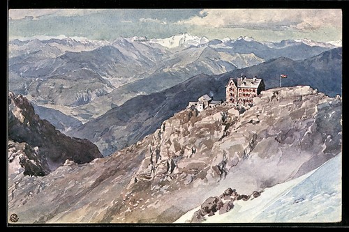 Künstler edward theodore - künstler-ak,