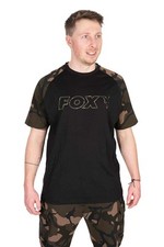 Fox T-Shirt Outline Schwarz