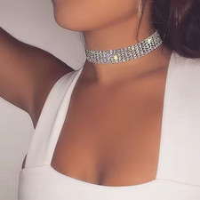 Zirkonia Choker Damen Halsband