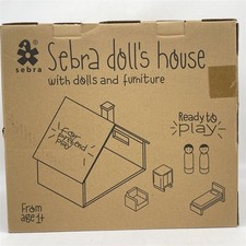 Sebra Puppenhaus mit Möbeln +