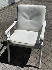 Gartenstühle stapelbar Metall weiß