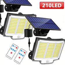 2er LED Solar Straßenlampe