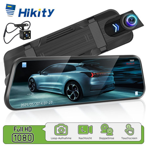 Dashcam dual lens kamera - 10",