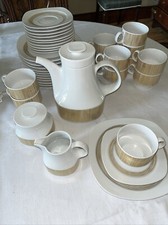 Kaffeeservice, Arzberg Turko Goldene Linien, 11 Personen 