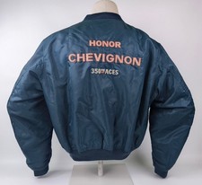 Chevignon Jacke Bomberjacke Gr. XXL (XL) Honor 350TH Aces 3rd A.T.S vintage 90er