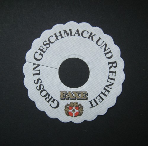 Faxe pilsdeckchen bierdeckel - pilsdeckchen,